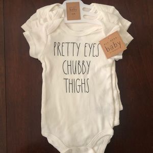 Set of 3 Rae Dunn Onesies